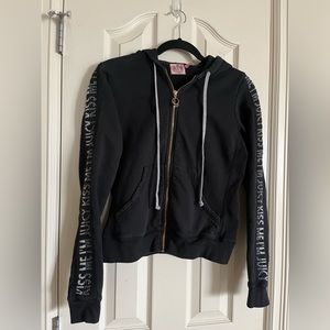 Juicy Couture Black Zip Up Hoodie